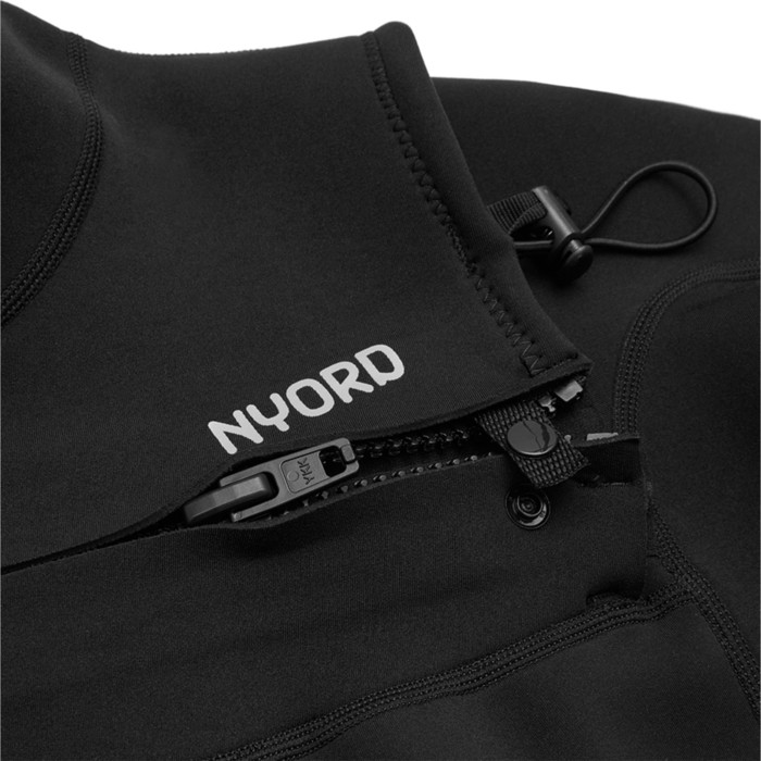 2024 Nyord Mujer Tempus 2/2mm Chest Zip Shorty Neopreno & 20L Dry Bag & Key Case Bundle WTEMP01 - Black